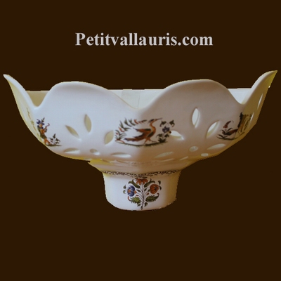 APPLIQUE AJOUREE FACETTE DECOR TRADITION VIEUX MOUSTIERS