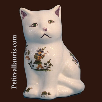 KITTEN OLD MOUSTIERS TRADITION DECORATION