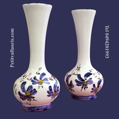 SOLIFLOR VASE BLUE FLOWER DECORATION