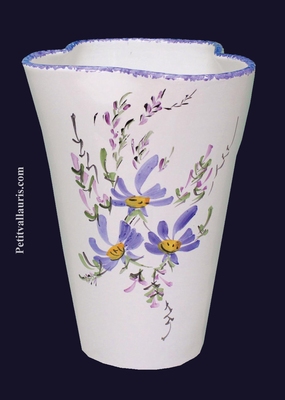 VASE GLAIEUL DECOR FLEURI HAUTEUR 20 CM