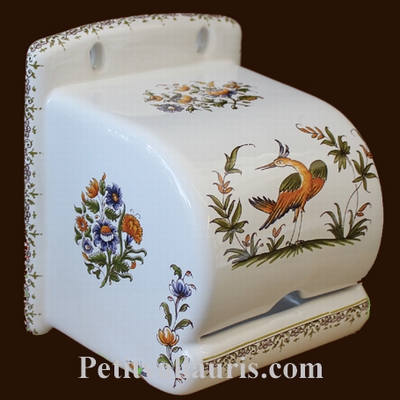 DEROULEUR DE PAPIER TOILETTE DECOR TRADITION VIEUX MOUSTIERS