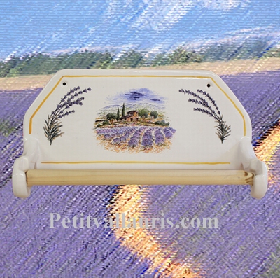 MURAL PAPER UNCURLER LAVANDER DECORATION