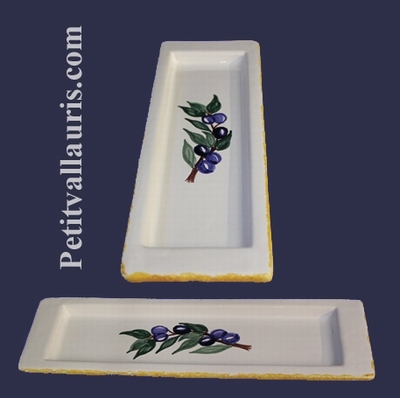 REST SPOON BLUE OLIVES DECORATION