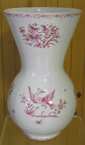 VASE NADINE SIZE 1 MODEL MOUSTIERS PINK MOUSTIERS DECORATION