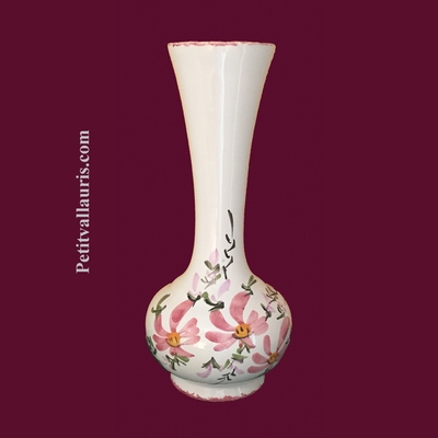 SOLIFLOR VASE PINK FLOWER DECORATION