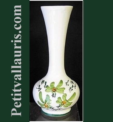 SOLIFLOR VASE GREEN FLOWER DECORATION