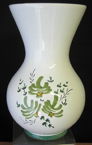 VASE NADINE SIZE 2 MODEL GREEN FLOWERS DECORATION