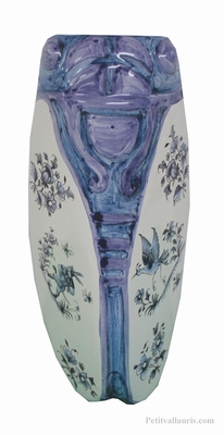 CIGALE FAIENCE-CERAMIQUE TRADITION BLEU MOUSTIERS TAILLE 3