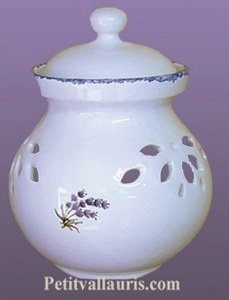 ONIONS POT LAVANDER DECORATION