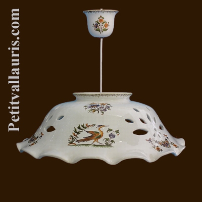 SUSPENSION OLD TRADITION MOUSTIERS DECORATION D37