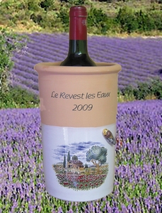 BRIQUE A VIN - RAFRAICHISSEUR TEXTE PERSONNALISE