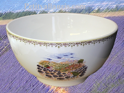 SALAD BOWL SMALL SIZE PROVENCE LANDSCAPE DECORATION