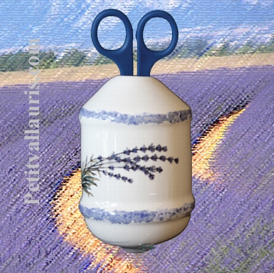 TWINE DISPENSER LAVANDER BRANCH DECORATION