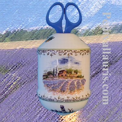 TWINE DISPENSER PROVENCE LANSCAPE DECORATION