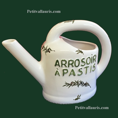 WATERING-CAN TO PASTIS OLIVE BRANCH DECORATION