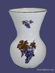 VASE NADINE TAILLE 2 DECOR GRAPPE DE RAISIN 