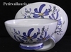 SIMPLE BOWL MODEL BLUE FLOWERS DECORATION 