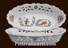 CORBEILLE OVALE AJOUREE DECOR TRADITION VIEUX MOUSTIERS 