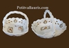 CERAMIC PERFORATED PANNIER OLD MOUSTIERS DECO DIAMETER 26 CM
