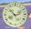 HORLOGE FAIENCE DE STYLE TRADITION MOUSTIERS POLYCHROME CR 