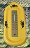 THERMOMETER WITH CERAMIC MURAL SUPPORT PROVENCAL COLOR 
