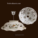 SUSPENSION AJOUREE DECOR TRADITION VIEUX MOUSTIERS D33 