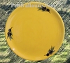 SIMPLE PLATE MODEL PROVENCAL COLOR AND BLACK OLIVES DECOR 