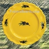 DESSERT PLATE LOUIS XV PROVENCAL COLOR WITH BLACK OLIVE DECO 