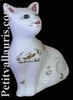 CHAT CERAMIQUE MODELE MISTIGRI DECOR TRADITION VIEUX MOUSTIE