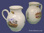 WATER JUG 1 LITER APPROXIMATELY PROVENCE LANDSCAPE DECOR 