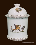 POT DE CHEMINEE ROND TAILLE 2 DECOR TRADITION MOUSTIERS