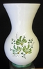 VASE NADINE TAILLE 1 DECOR FLEURS VERTES 