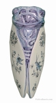 CIGALE FAIENCE-CERAMIQUE TRADITION MOUSTIERS BLEU TAILLE 5 