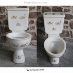 TOILETTES-WC  DECOR TRADITION VIEUX MOUSTIERS 