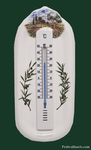 THERMOMETER WITH MURAL SUPPORT OLIVE-TREE PROVENCE DECOR 
