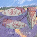 CIGALE FAIENCE-CERAMIQUE TRADITION MOUSTIERS ROSE TAILLE 4 