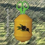 DISTRIBUTEUR DE FICELLE COULEUR PROVENCALE DECOR OLIVES NOIR 