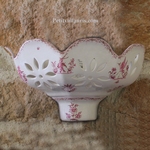 APPLIQUE AJOUREE FACETTE DECOR TRADITION VX MOUSTIERS ROSE 