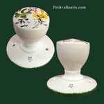 PATERE GREEN AND YELLOW FLOWER DECORATION Unit Price 