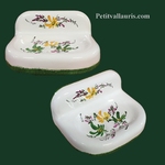 CARRY MURAL SOAP MODEL GREEN AND YELLOW FLOWER DECORATION 